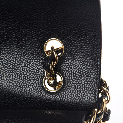 Chanel Caviar Quilted Maxi Double Flap Black 14 of 14