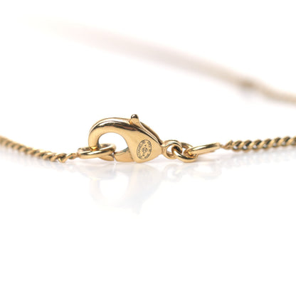 Chanel CC Necklace Matte Gold 3 of 3