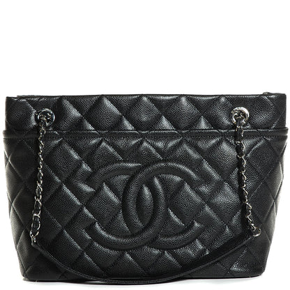 Chanel Caviar CC Timeless Soft Tote Black 1 of 7