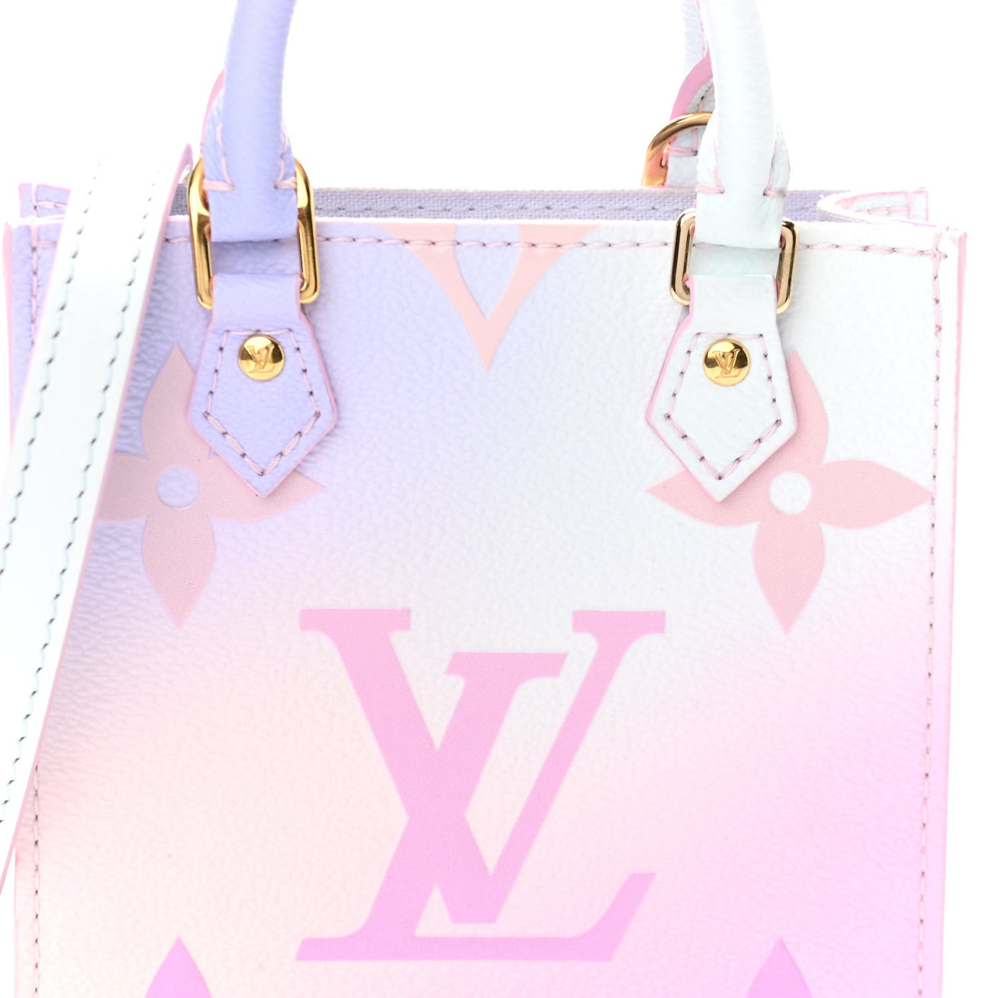 Monogram Giant Spring In The City Petit Sac Plat Sunrise Pastel