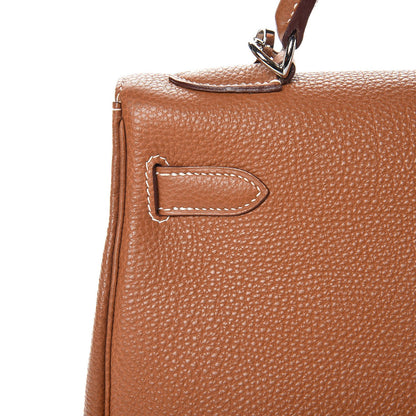 Hermes Togo Kelly Retourne 32 Gold 25 of 37