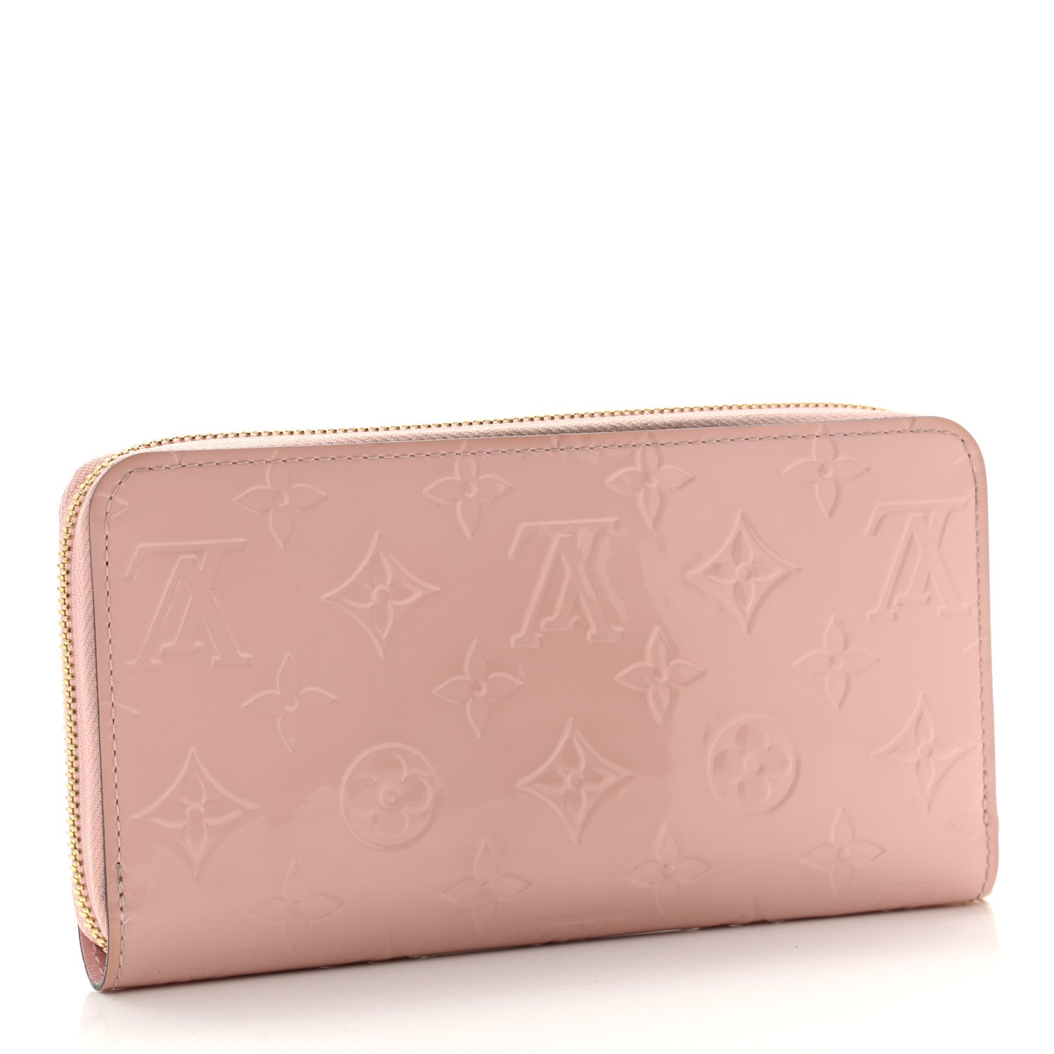 Louis Vuitton Vernis Zippy Wallet Rose Ballerine 2 of 8