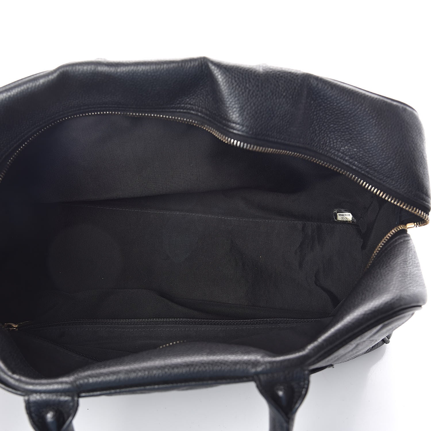 Chanel Caviar Quilted Large Bowler Black 7 of 13