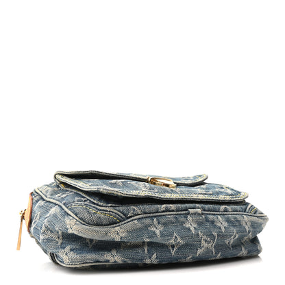 Louis Vuitton Monogram Denim Bum Bag Blue 4 of 9