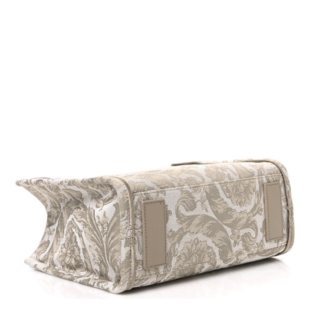 Versace Jacquard Barocco Small Athena Tote Beige 4 of 9