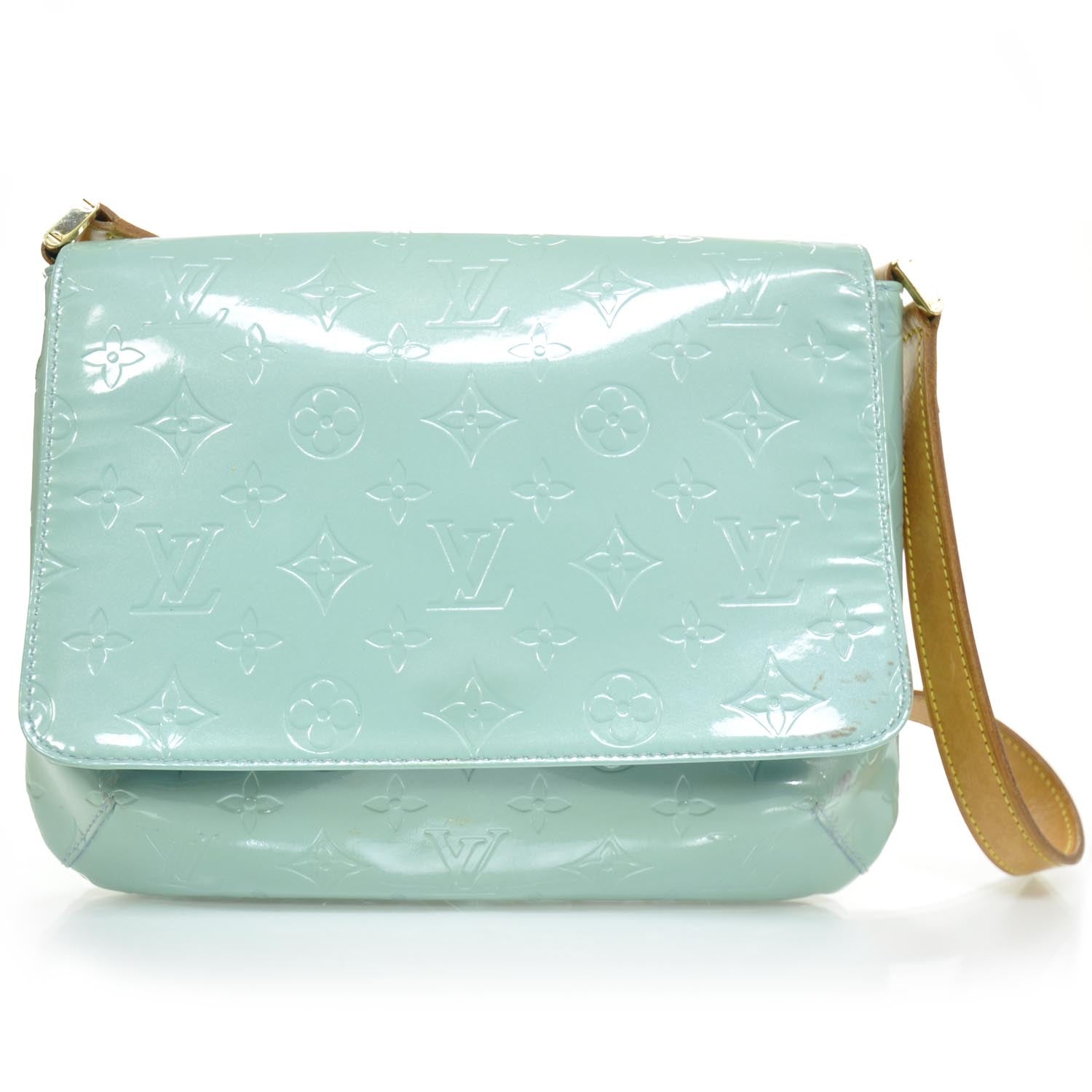 Louis Vuitton Vernis Thompson Street Peppermint 1 of 7