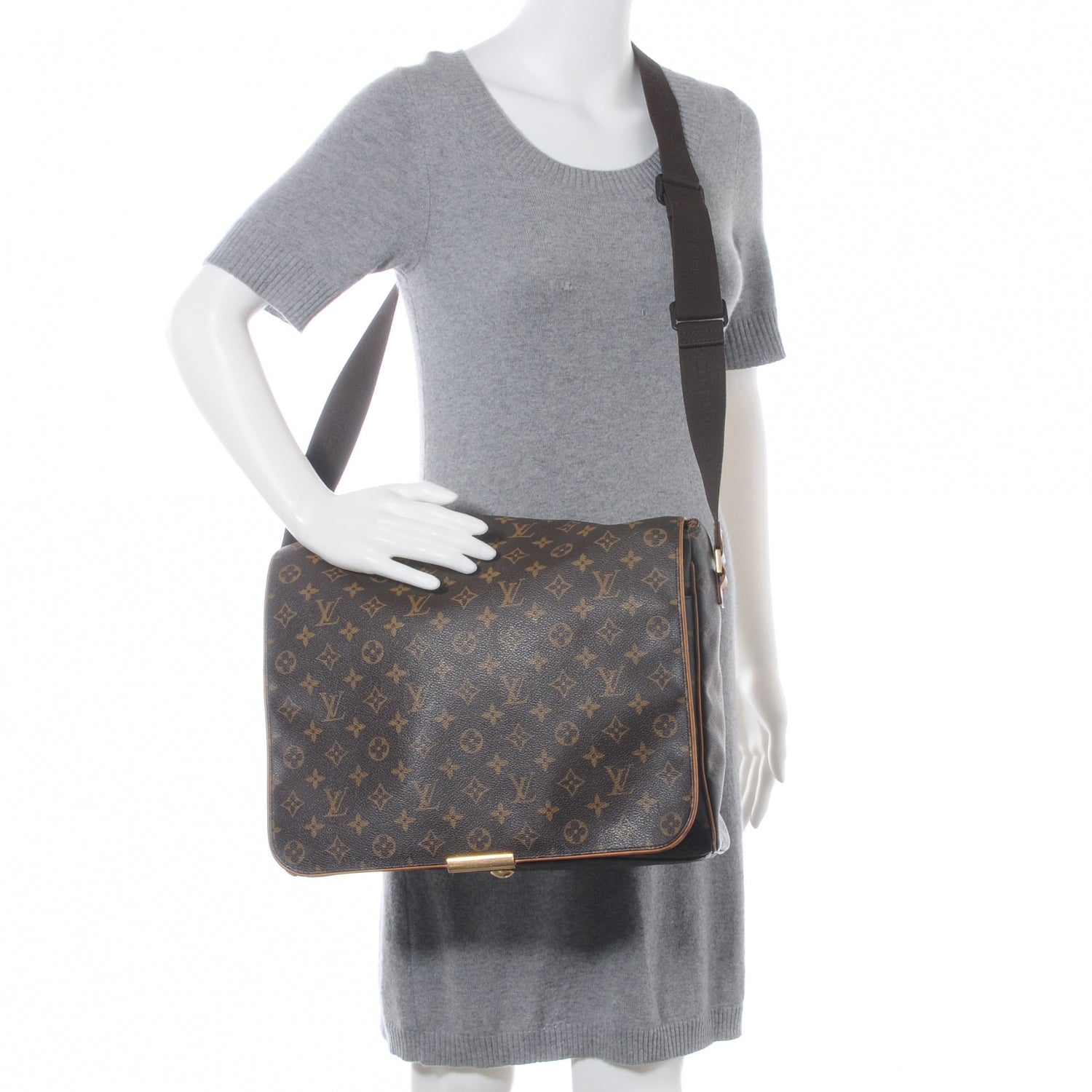 Louis Vuitton Monogram Abbesses Messenger Bag 2 of 8