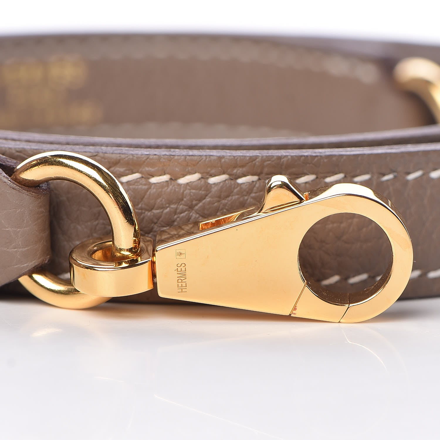 Hermes Togo Kelly Retourne 32 Etoupe 31 of 36