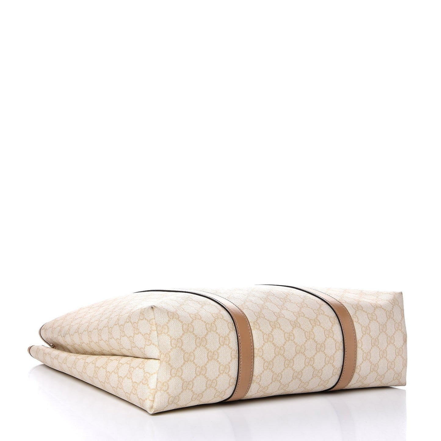 GG Plus Monogram Joy Vertical Tote Beige