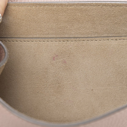 Chloe Grained Lambskin Mini Drew Shoulder Bag Cement Pink 11 of 11