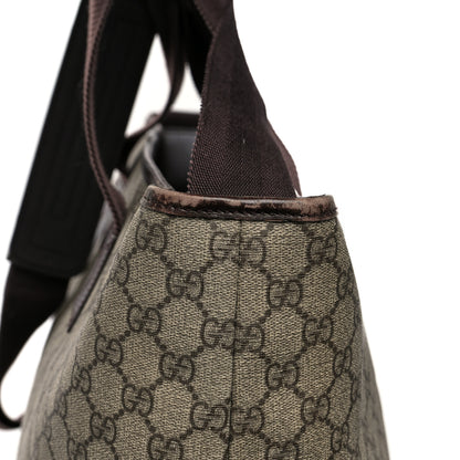 Gucci GG Plus Monogram Travel Bag Dark Brown 16 of 22