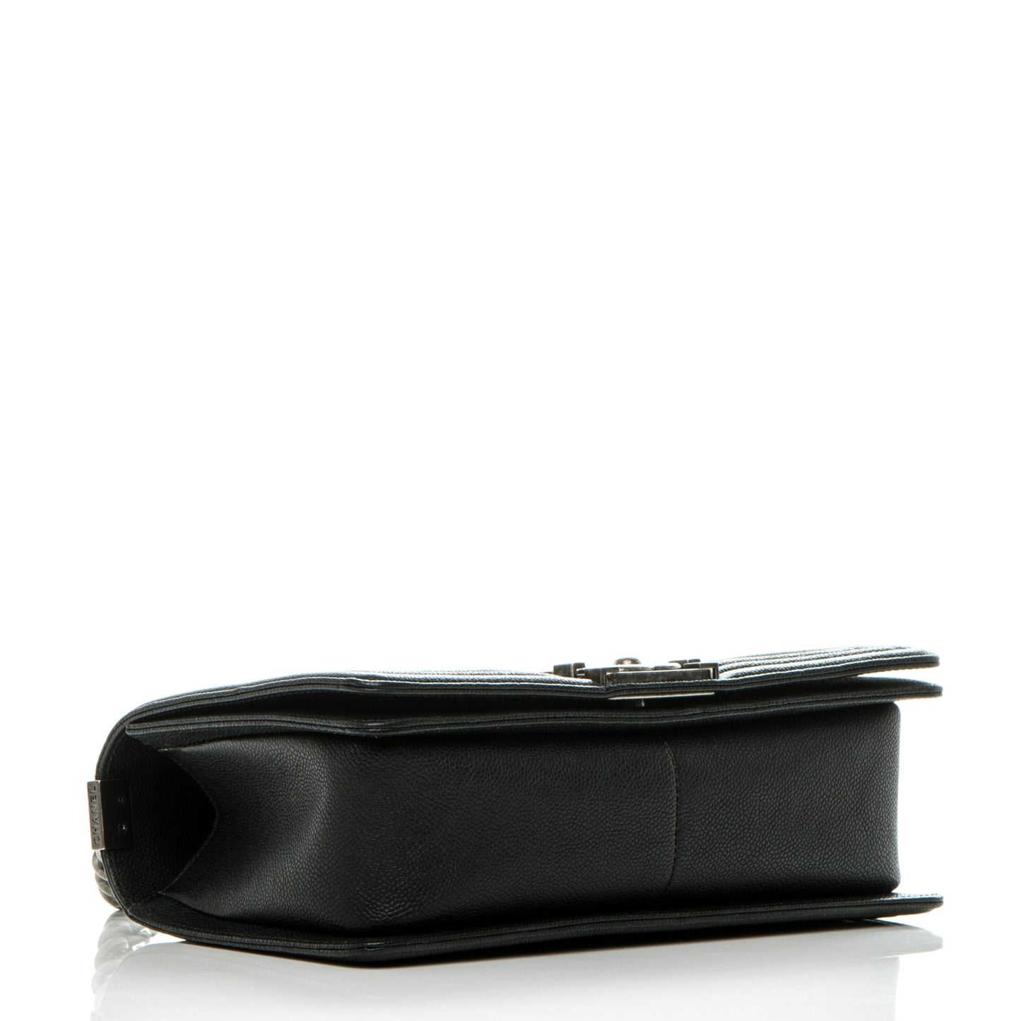 Caviar Quilted Medium Boy Flap Black