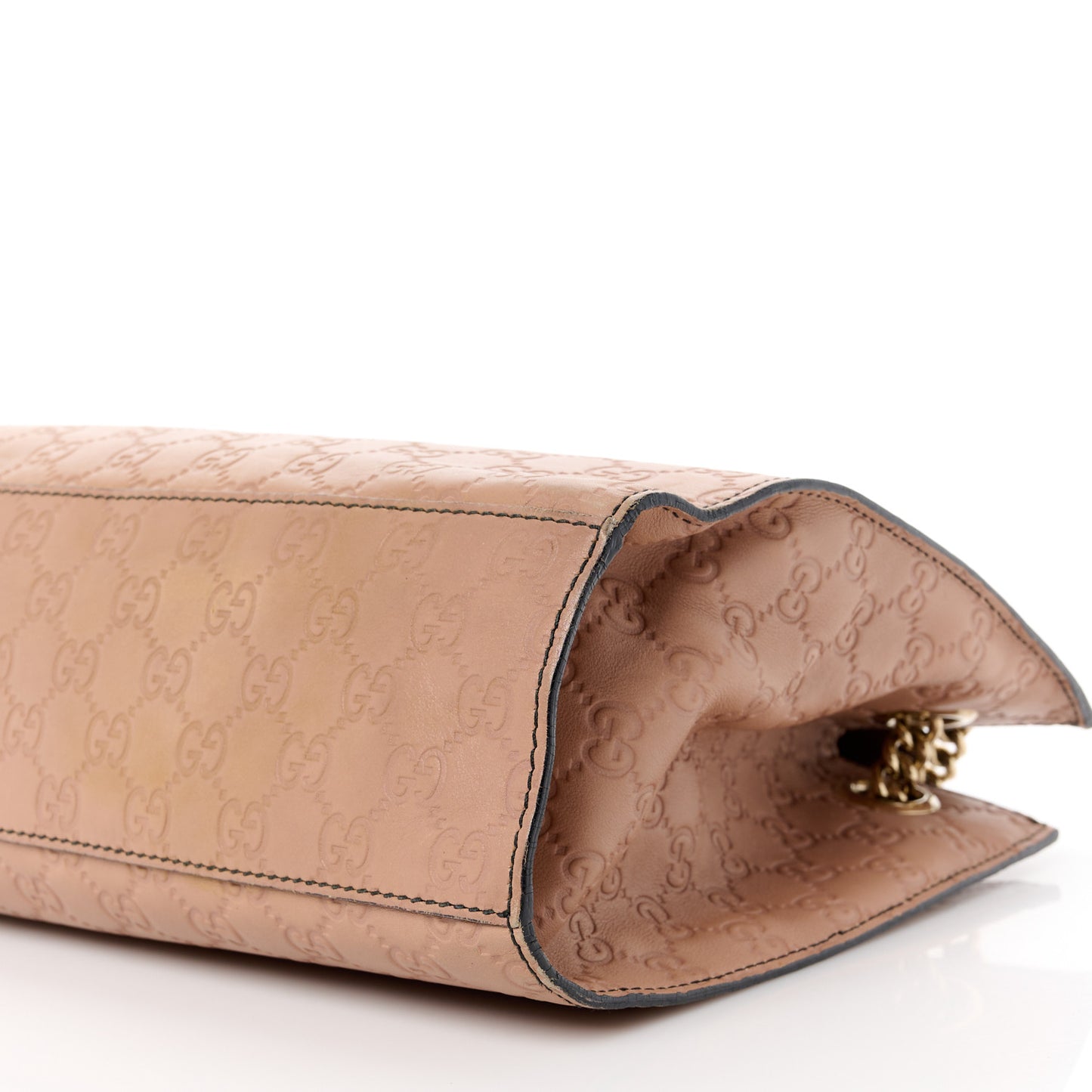 Guccissima Large Emily Chain Shoulder Bag Camelia