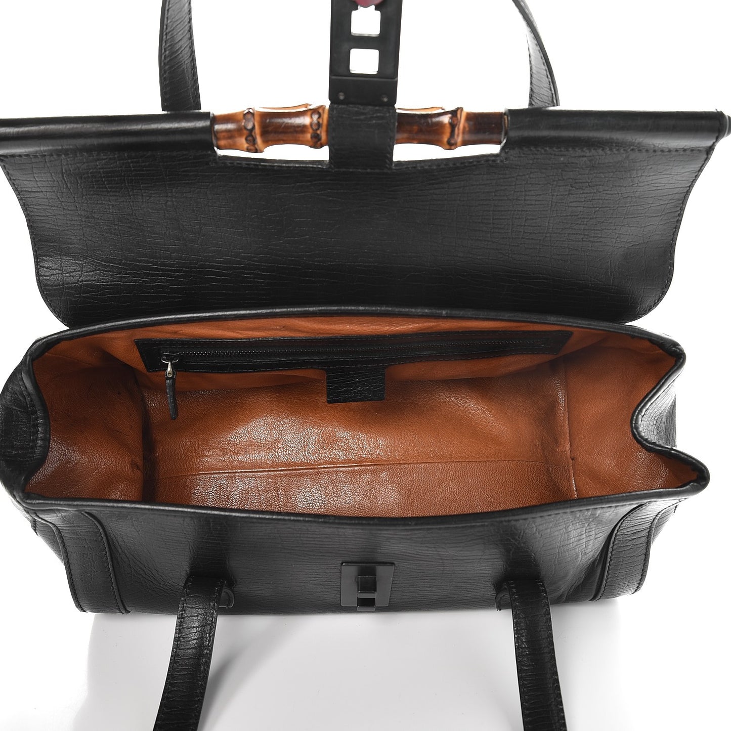 Calfskin Bamboo Bullet Black