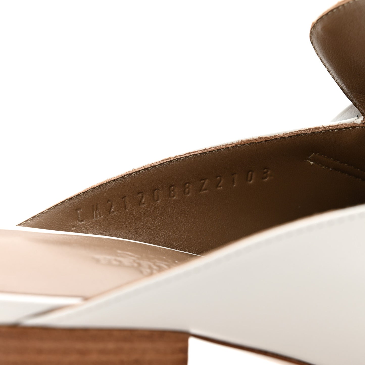 Goatskin Tuileries Mules 39.5 White