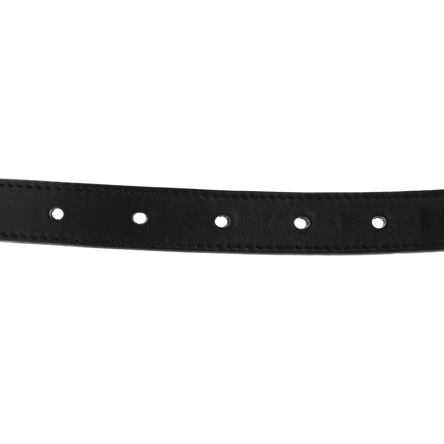 Gucci Calfskin Double G 20mm Belt 80 32 Black 5 of 5