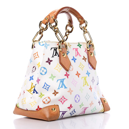 Louis Vuitton Monogram Multicolor Audra White 3 of 8