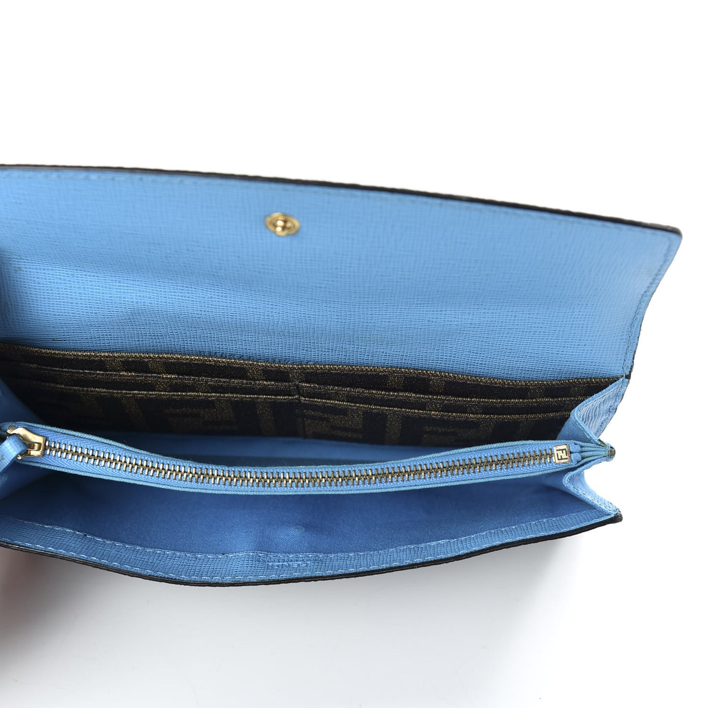 Vitello Elite QuTweet Continental Wallet Asfalto Multicolor