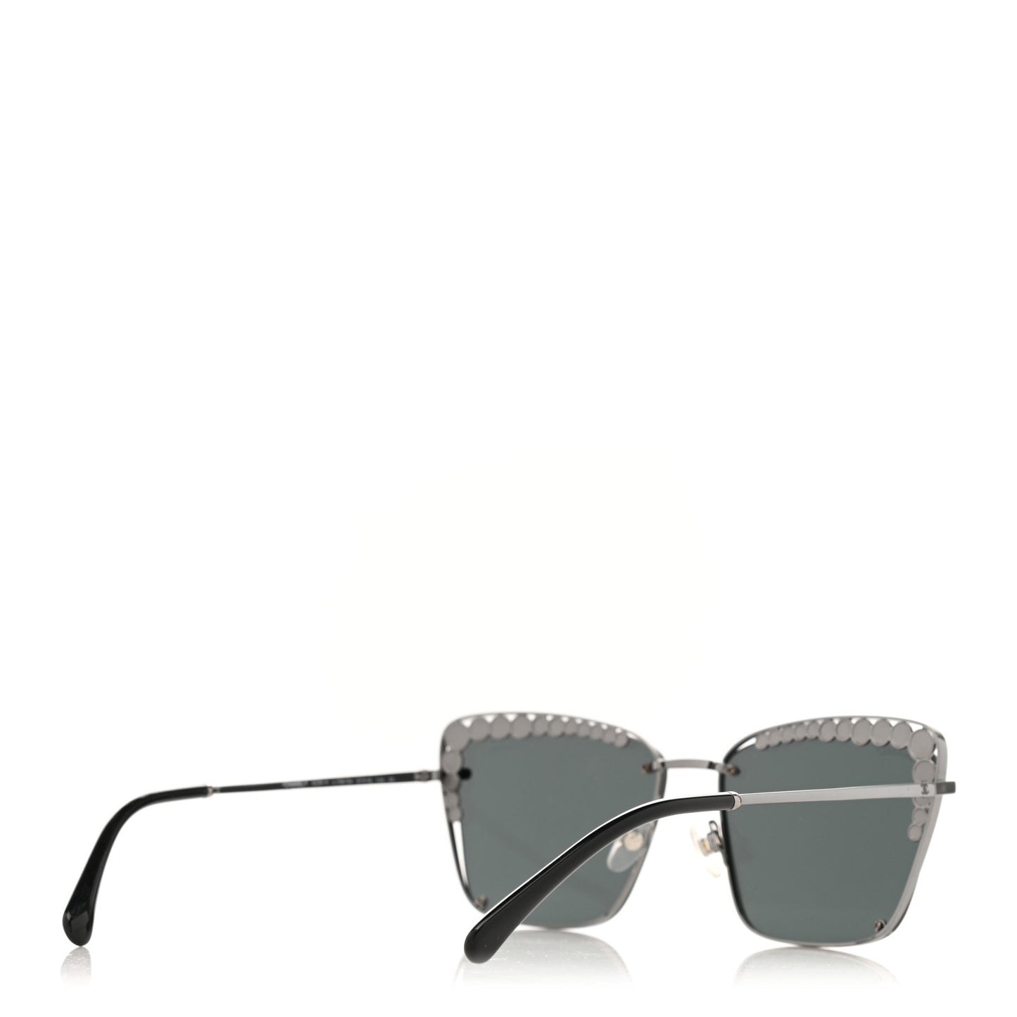 Pearl Square Sunglasses 4235-H Black