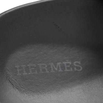 Hermes Calfskin Womens Inboard Sandals 38 Black 16 of 18