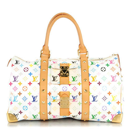 Louis Vuitton Monogram Multicolor Keepall 45 White 1 of 8