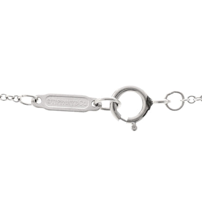 Tiffany Platinum Diamond Horseshoe Pendant Necklace 4 of 4