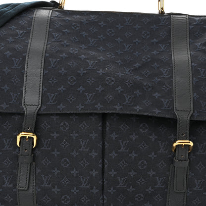 Louis Vuitton Mini Monogram Denise Navy 7 of 15