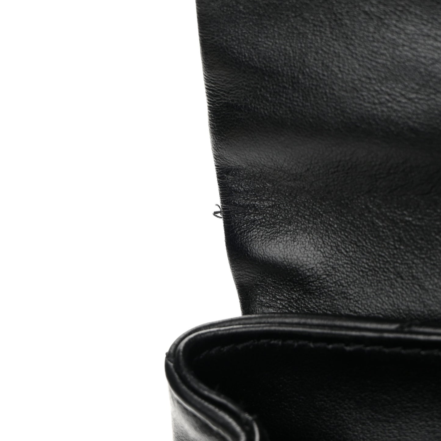 Calfskin Y Quilted Monogram Toy Loulou Crossbody Bag Black