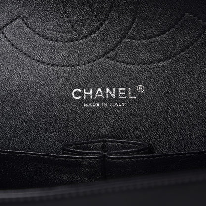 Chanel Patent Quilted Jumbo Double Flap Black 7 of 10
