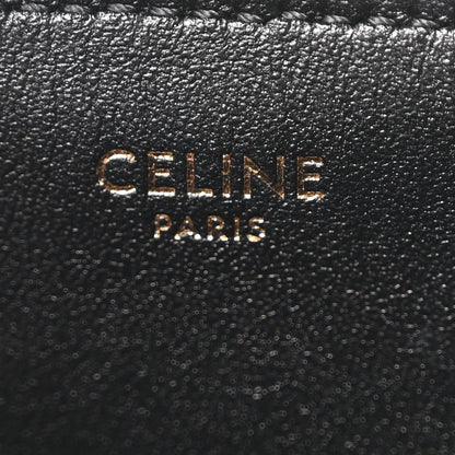 Celine Smooth Calfskin Triomphe Medium Louise Bag Black 7 of 11