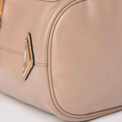 Prada Glace Calfskin Embossed Bucket Bag Cammeo 8 of 10