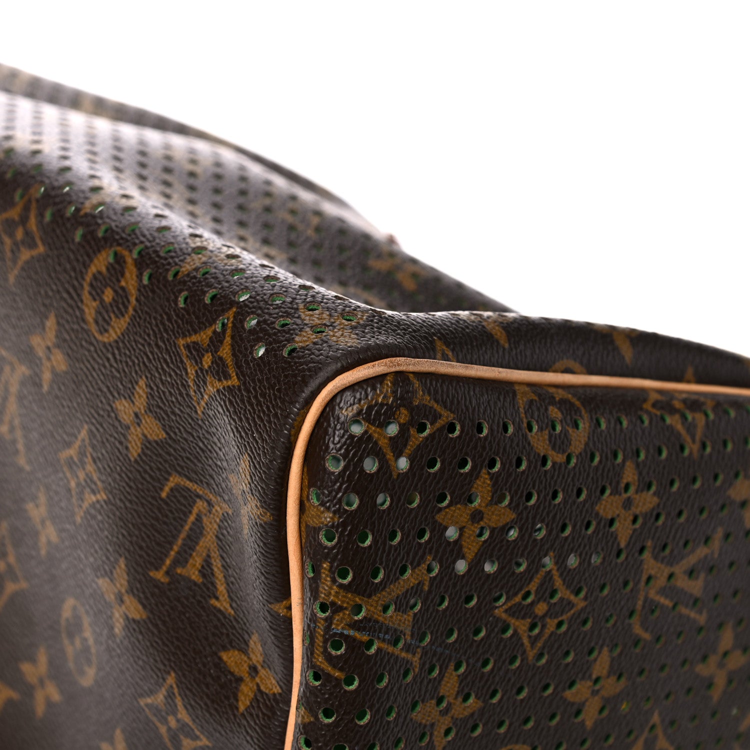 Louis Vuitton Monogram Perforated Speedy 30 Green 10 of 25
