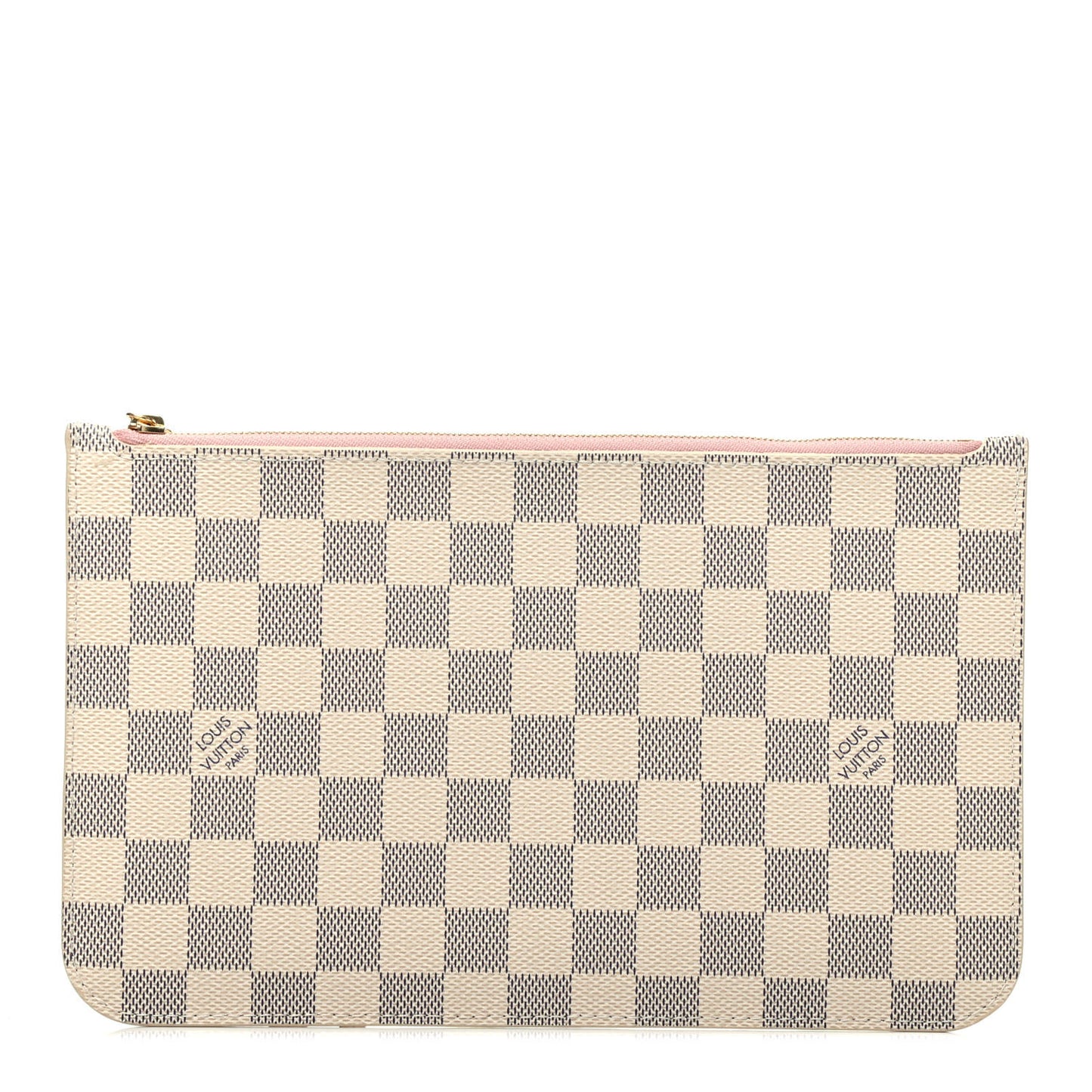 Damier Azur Neverfull MM GM Pochette Rose Ballerine