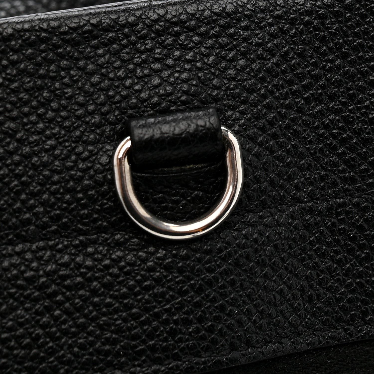 Saint Laurent Grained Calfskin Medium Cabas Rive Gauche Black 27 of 41