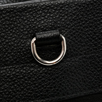 Saint Laurent Grained Calfskin Medium Cabas Rive Gauche Black 27 of 41