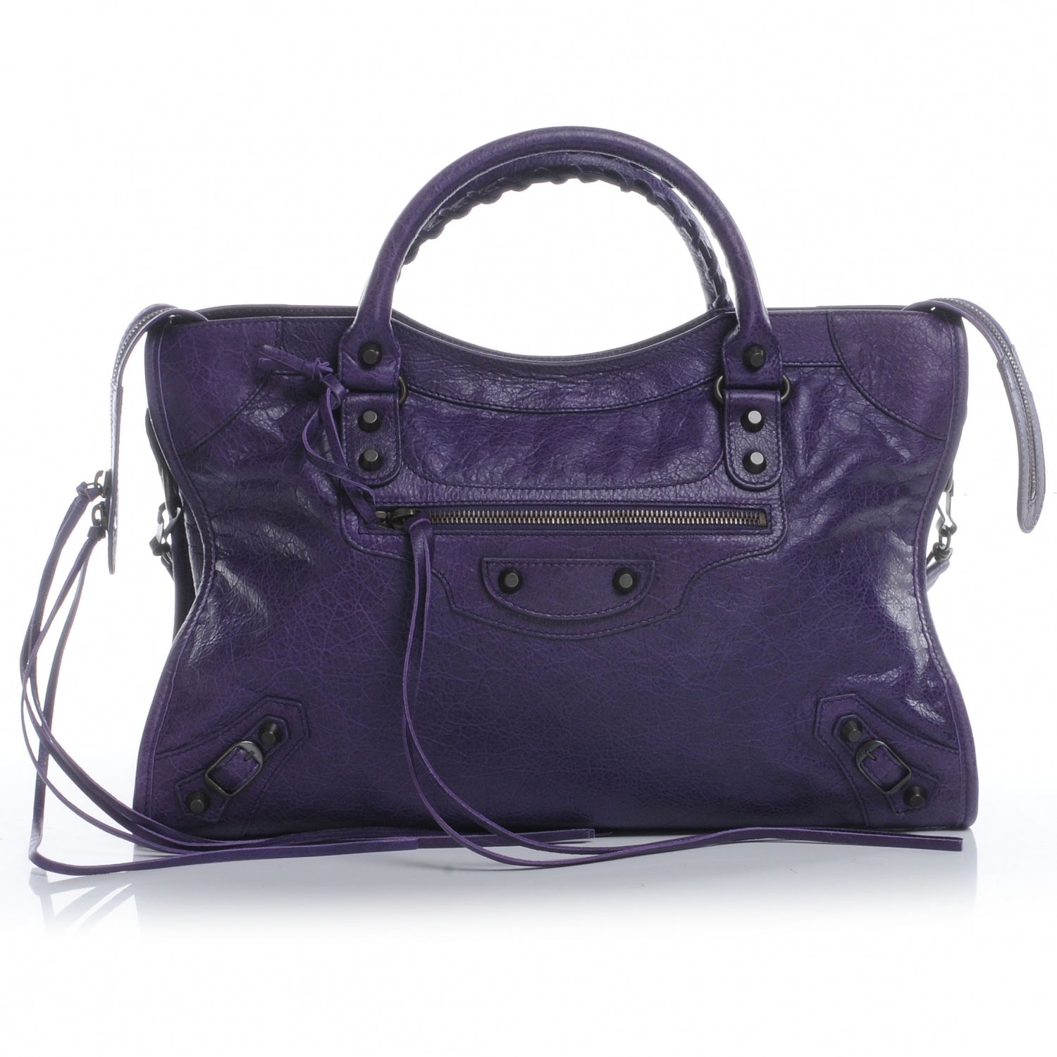 Balenciaga Agneau City Dark Violet 1 of 7