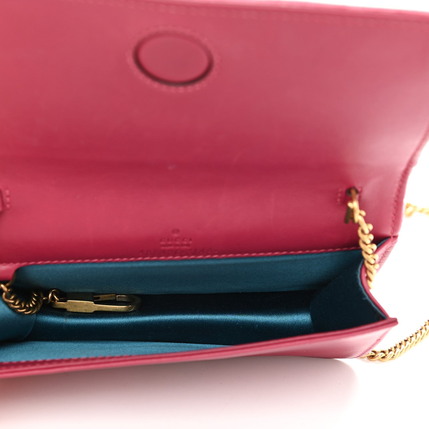 Gucci Velvet Matelasse Love Embroidered GG Marmont Mini Bag Light Raspberry Rose 5 of 11