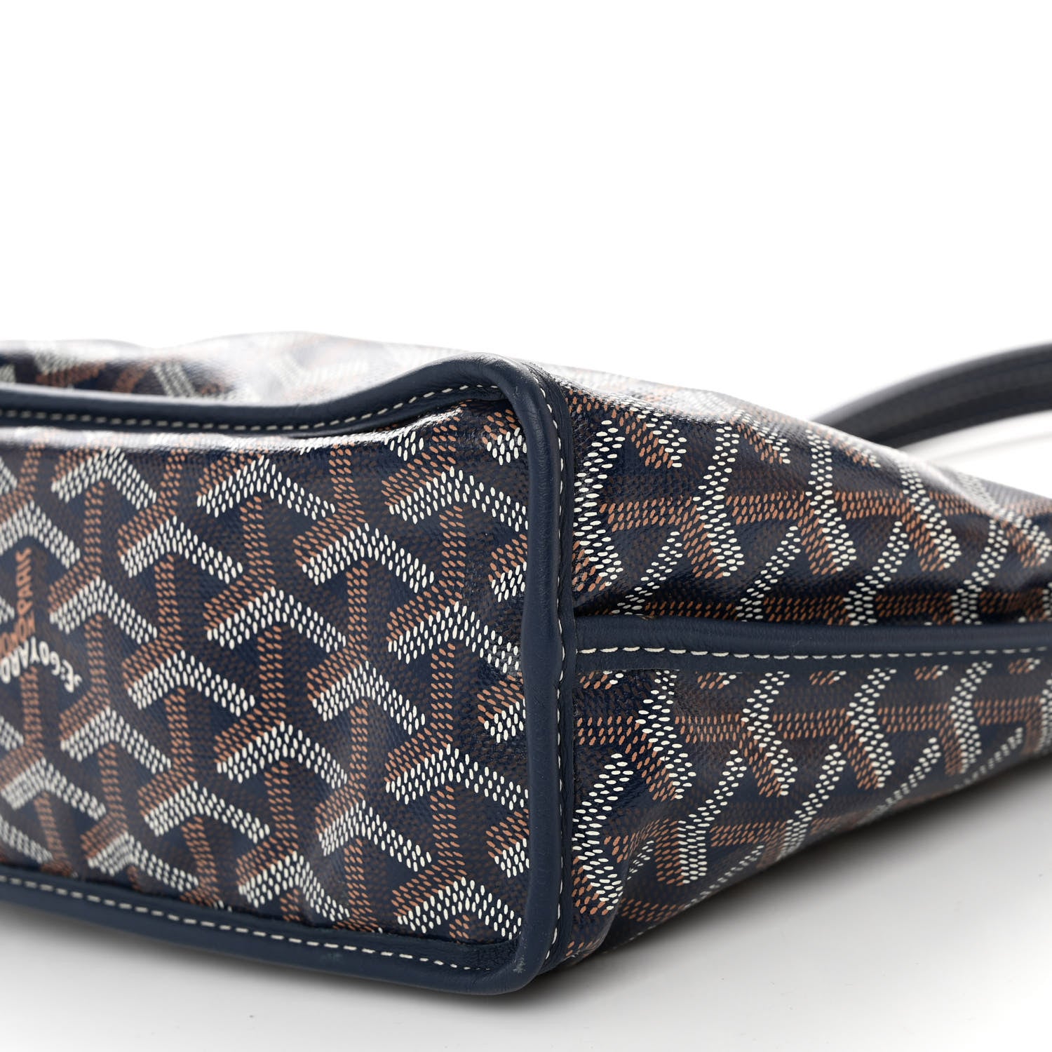 Goyard Goyardine Reversible Mini Anjou Navy 15 of 16