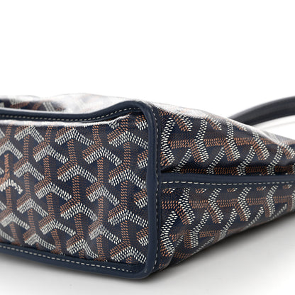 Goyard Goyardine Reversible Mini Anjou Navy 15 of 16
