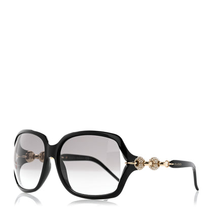 Gucci Crystal Sunglasses GG3584/N/S Black 1 of 8