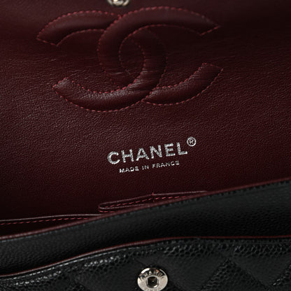 Chanel Caviar Quilted Medium Double Flap Black 8 of 11