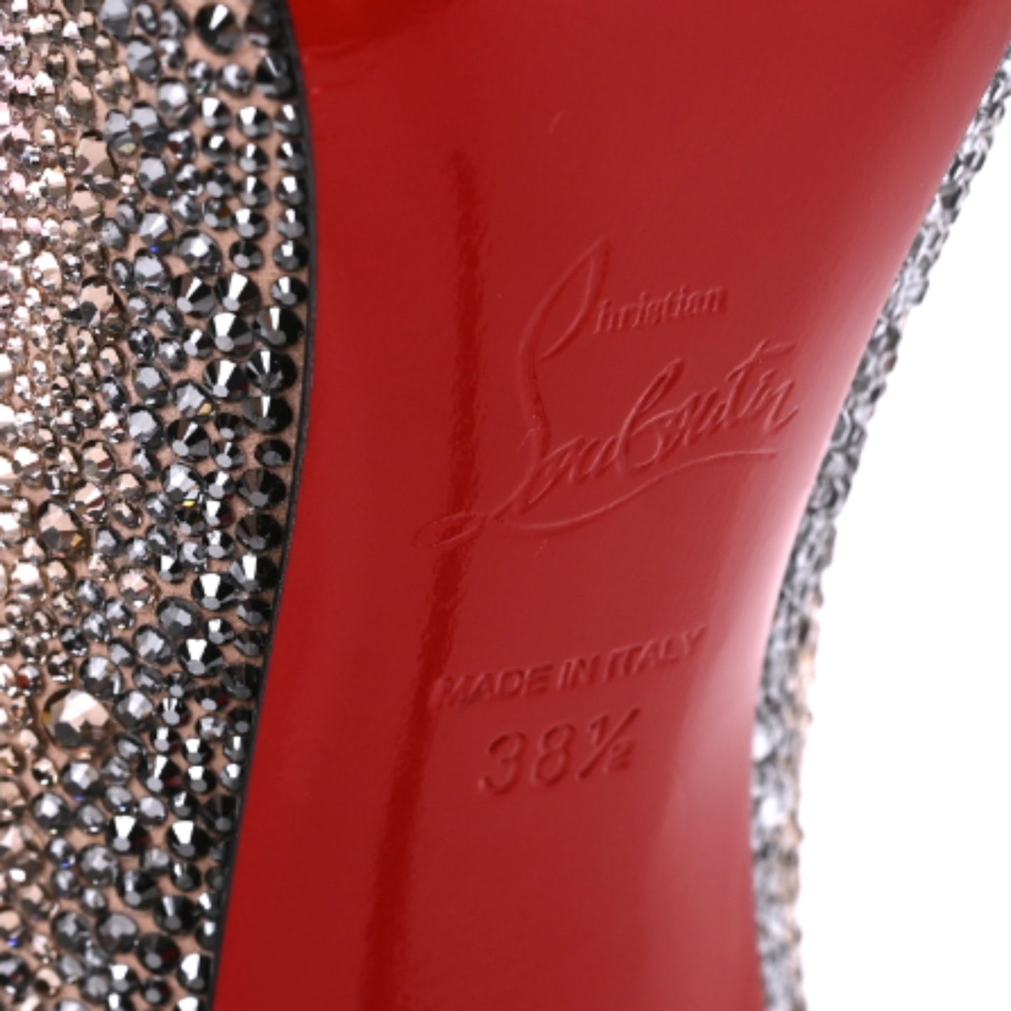 Nappa Strass Pigalle 120 Pumps 38.5