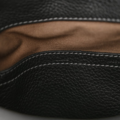 Chloe Calfskin Medium Marcie Round Crossbody Bag Black 6 of 10