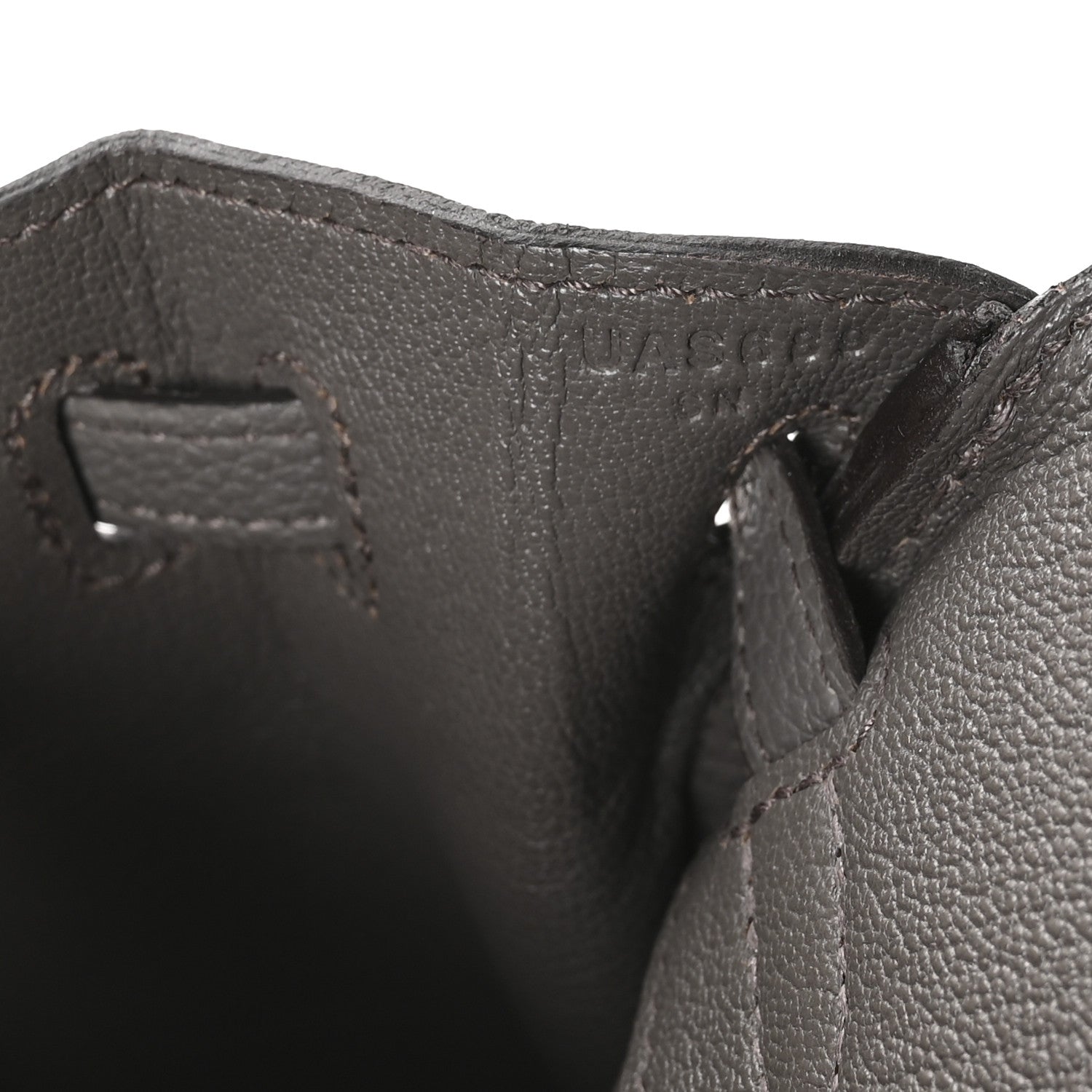 Hermes Togo Birkin 25 Etain 7 of 11