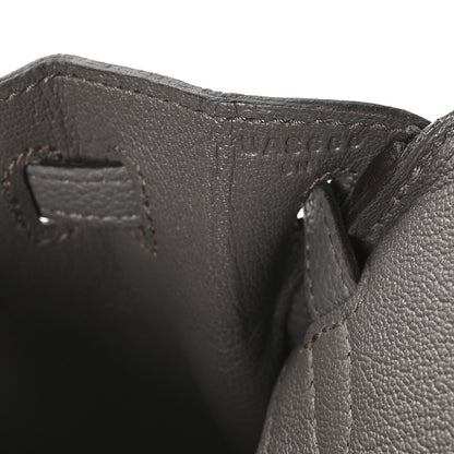 Hermes Togo Birkin 25 Etain 7 of 11