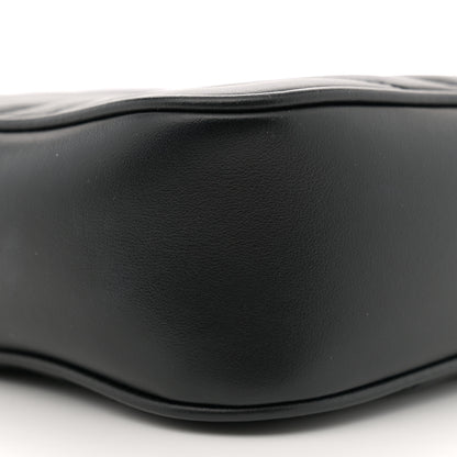 Saint Laurent Calfskin Matelasse Monogram Lou Camera Bag Black 9 of 13