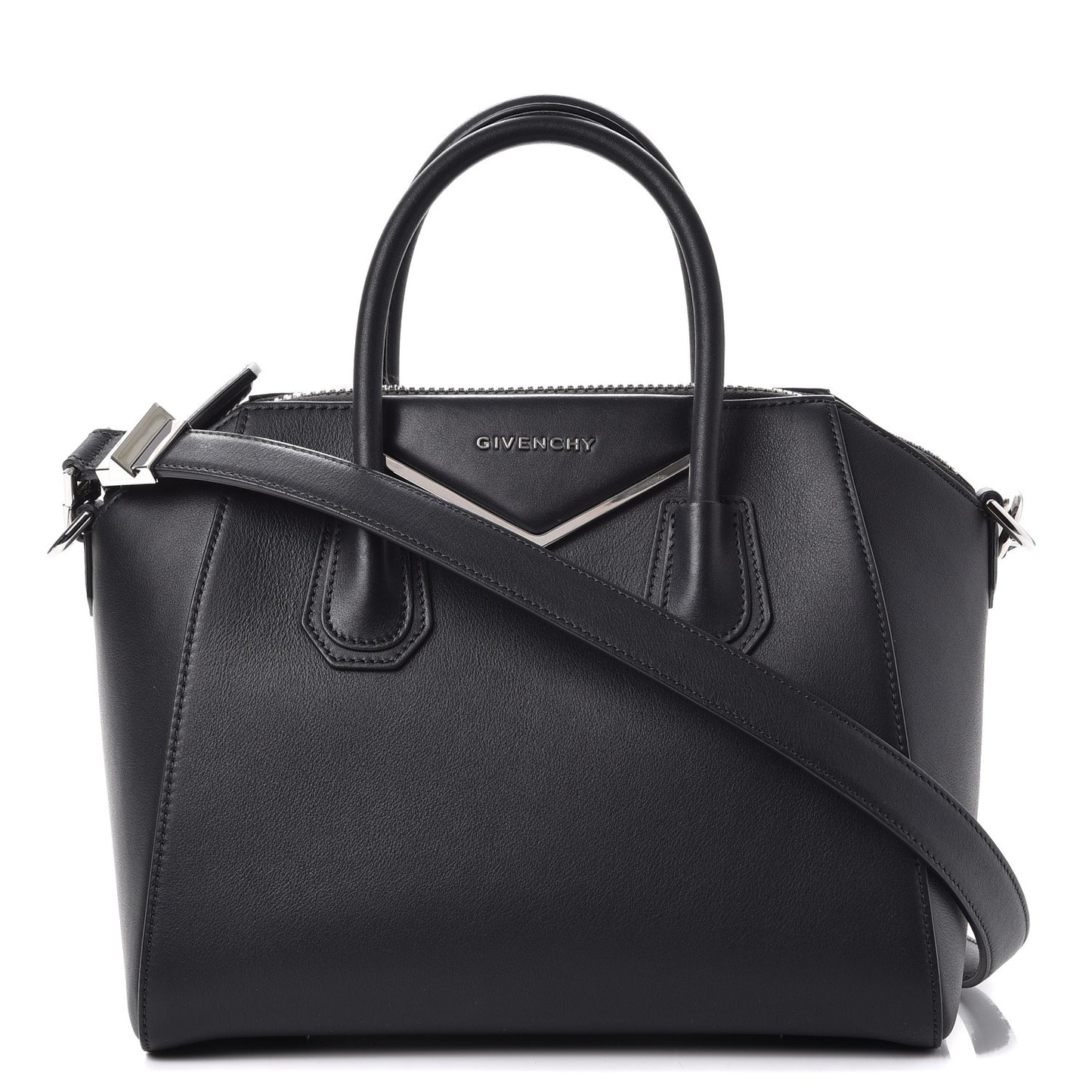 Calfskin Small Antigona Black