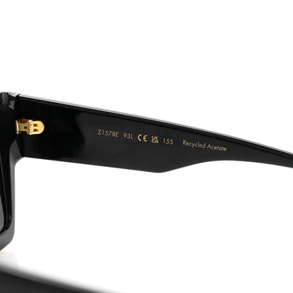 Louis Vuitton Acetate Swarovski Crystal Cyclone Sunglasses Z1578E Black 6 of 8