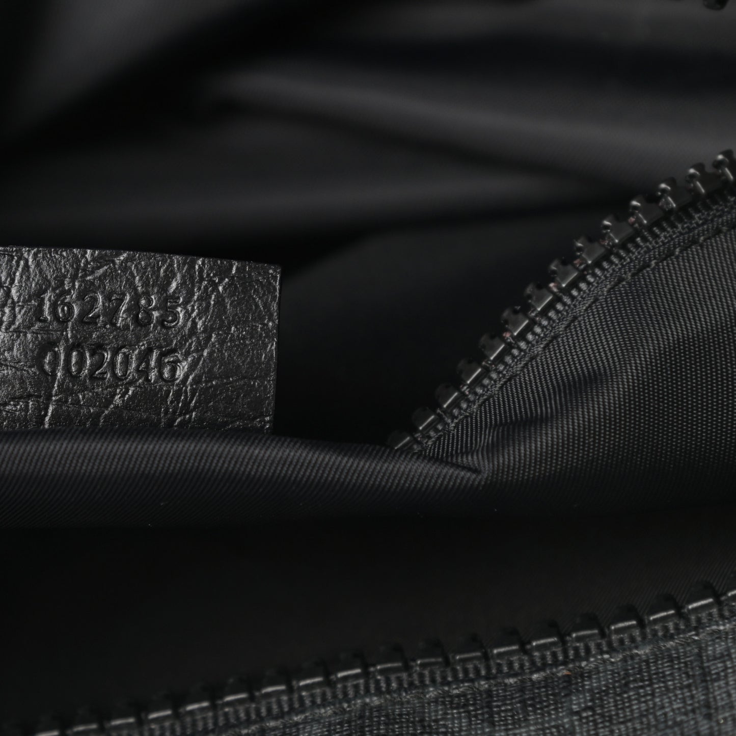 GG Plus Monogram Travel Bag Black