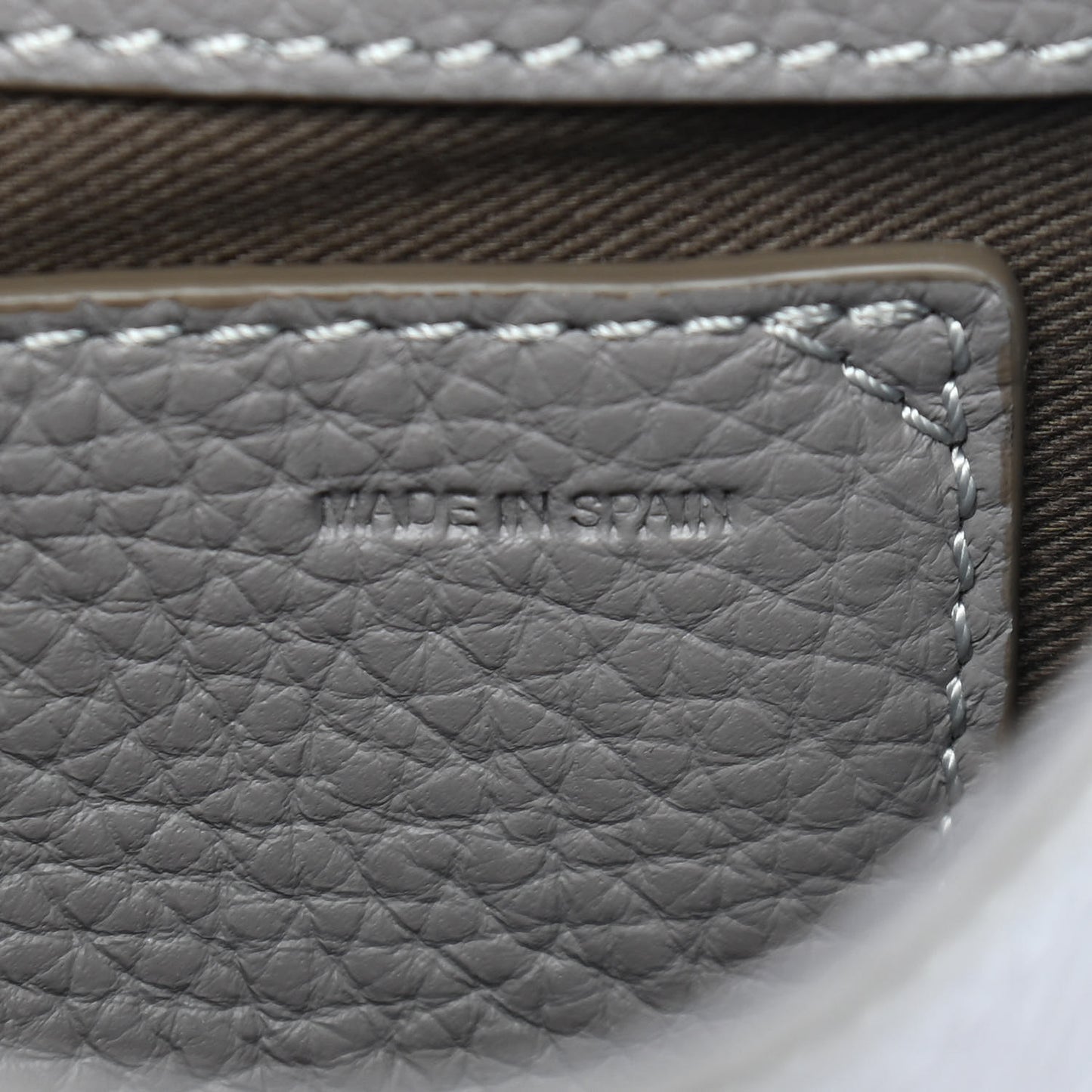 Calfskin Marcie Convertible Belt Bag Cashmere Grey